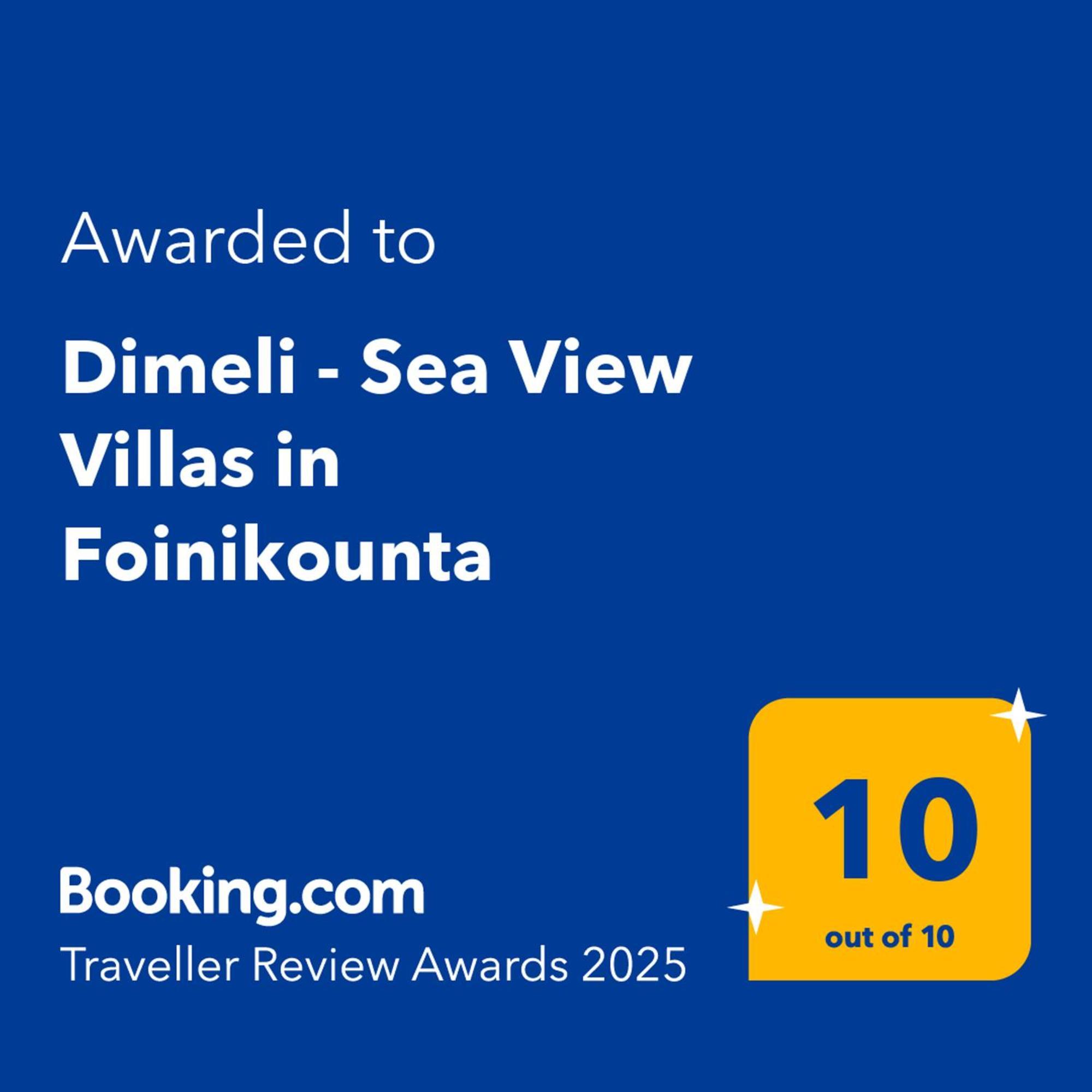 Dimeli - Sea View Villas In Foinikounta Фінікунда Екстер'єр фото